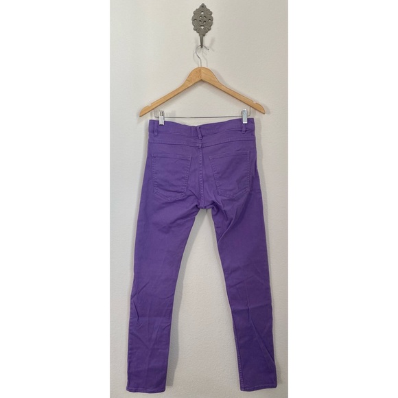 H&M Divided • Skinny Low Waist Purple Denim Jeans - Picture 11 of 15